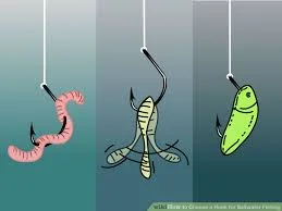 With what do you bait the hook to fish for the children of Adam and Eve?