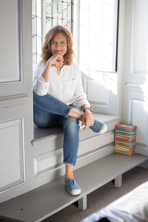 Katie Derham, BBC newscaster, judges at Lindfield Village Day