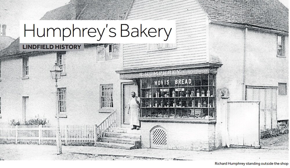 Humphrey’s Bakery, Lindfield - Richard Humphrey outside his shop