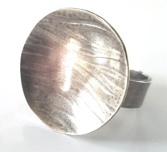 Concave Cocktail Ring