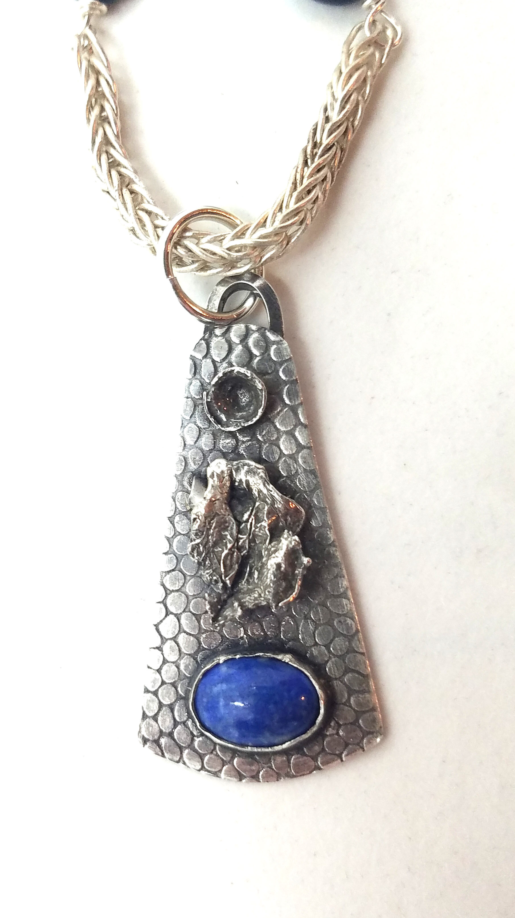 Sodalite Drop Necklace