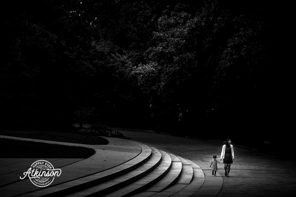 Mother and Daughter walking together