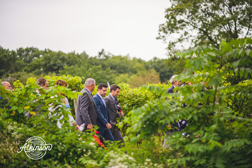 Through the vines