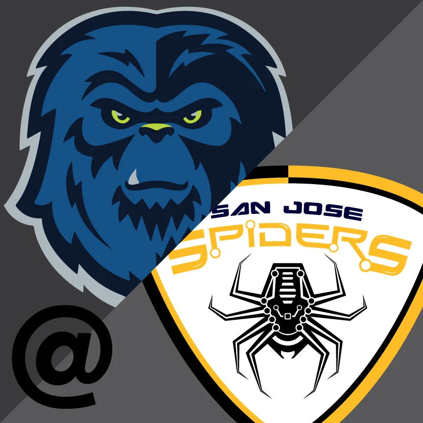 AWAY @ San Jose Spiders