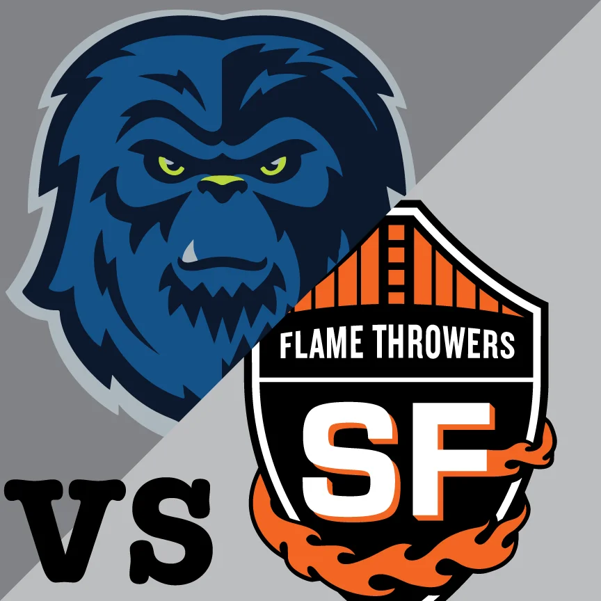 Seattle Cascades VS. San Francisco FlameThrowers