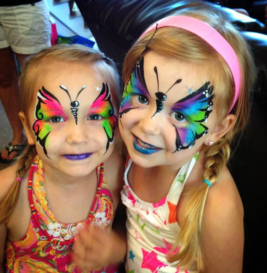 Sister Act Face Painting