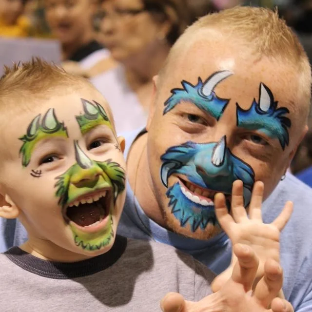 Sister Act Face Painting