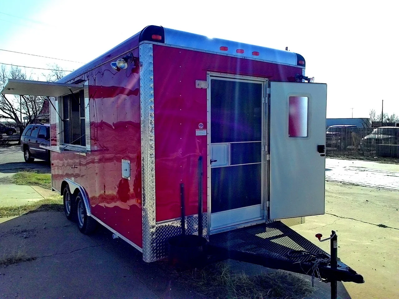 concession trailers custom built in Texas