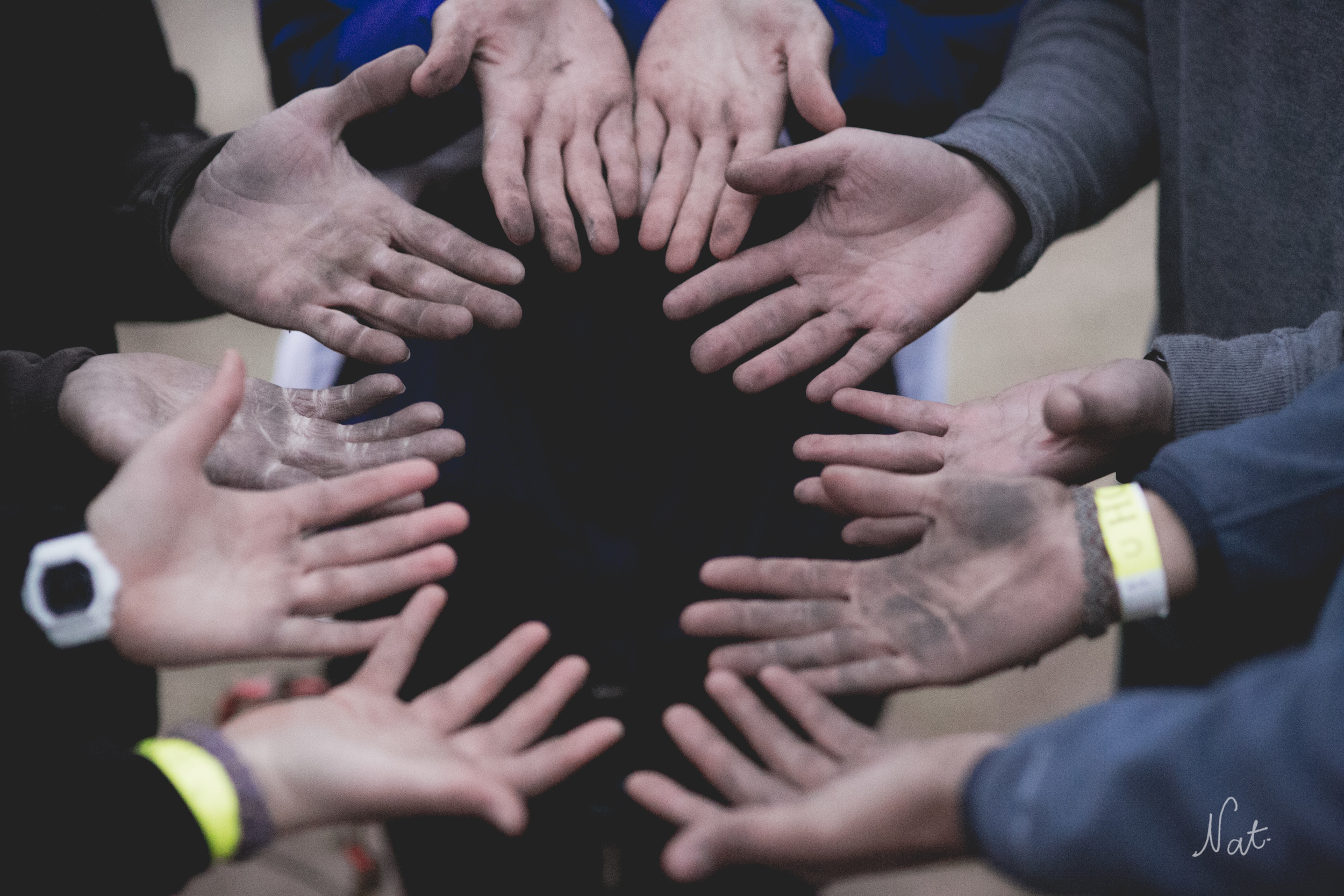 Hands after duties!