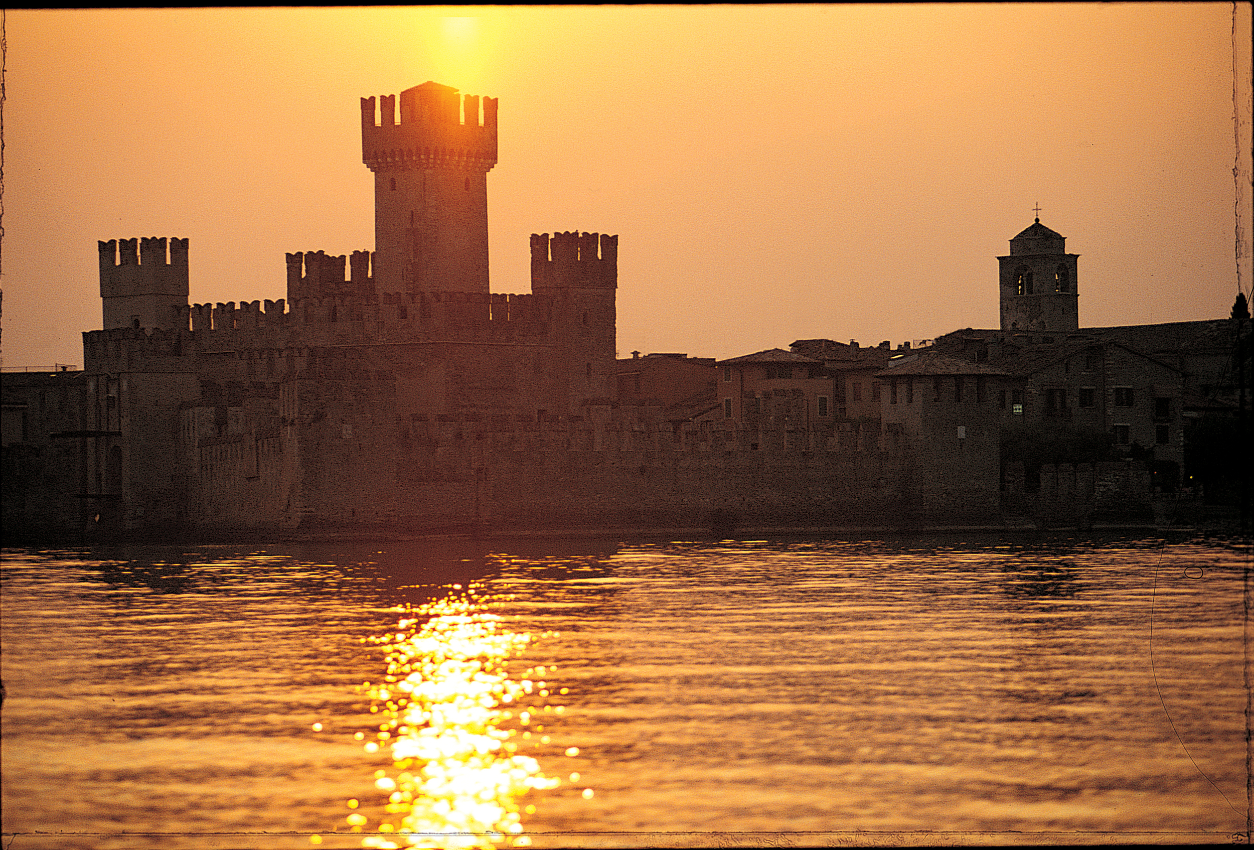 Sunset in Sirmione