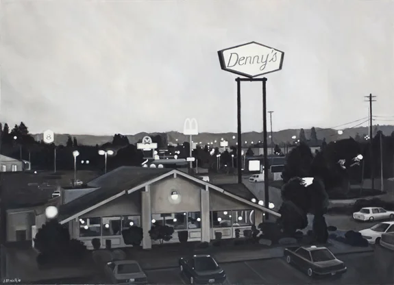 Denny's at Twilight
