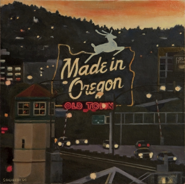Made in Oregon. Limited Edition print size is 9x9 inches.