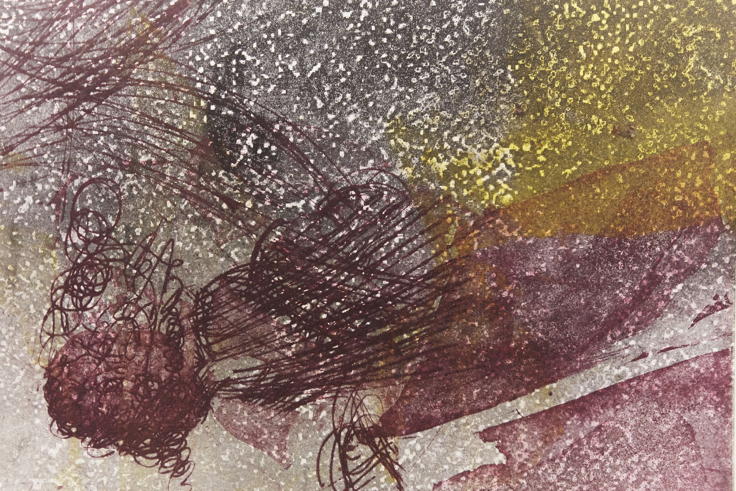 Sharon Lindenfeld, Detail: Particle #2, 2014