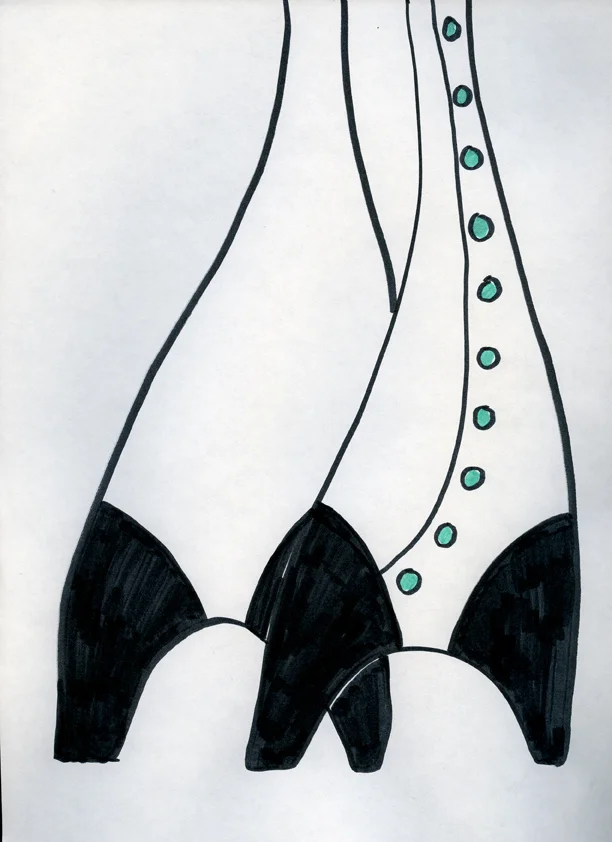 Ink drawing, 2013