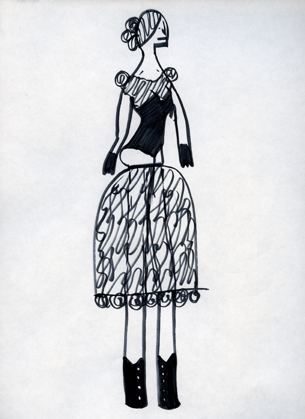 Ink drawing, 2013