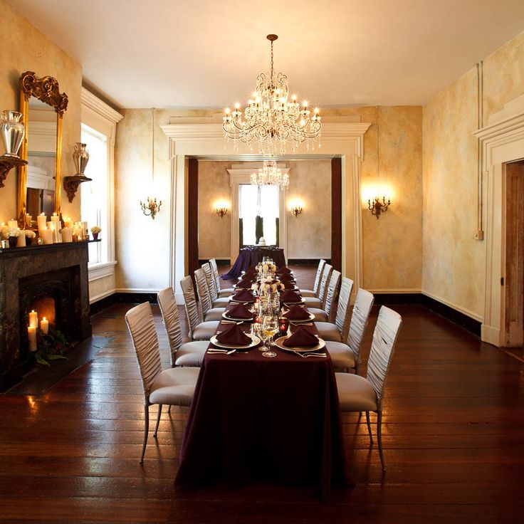  Unlike many other historic venues, the lower level of the mansion is available to use for your event. It is a beautiful area to display your food and cake, take pictures, and mingle and enjoy its’ history. 