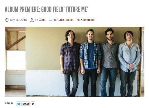 Good Field release sophomore album "Future Me"