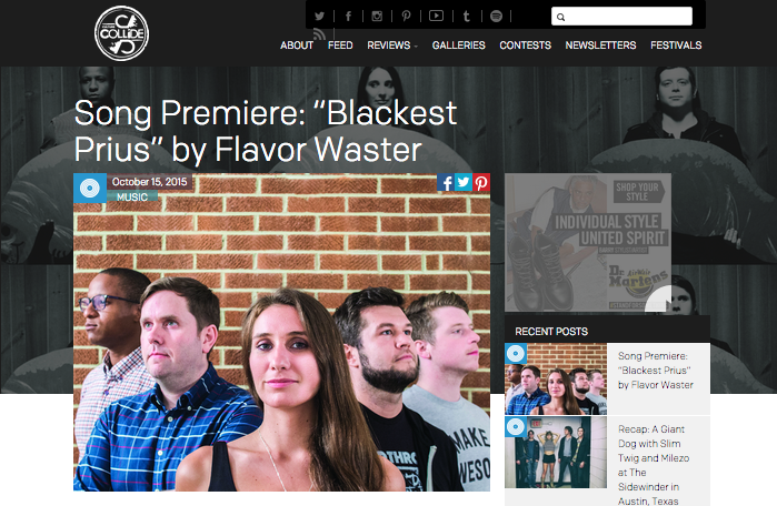 Have another taste of Flavor Waster with new single "Blackest Prius"