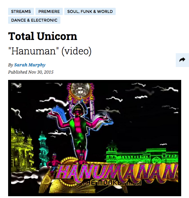 Total Unicorn share "Hanuman" video