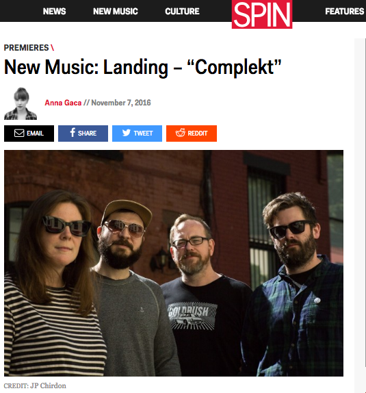 Landing share video for Complekt at SPIN