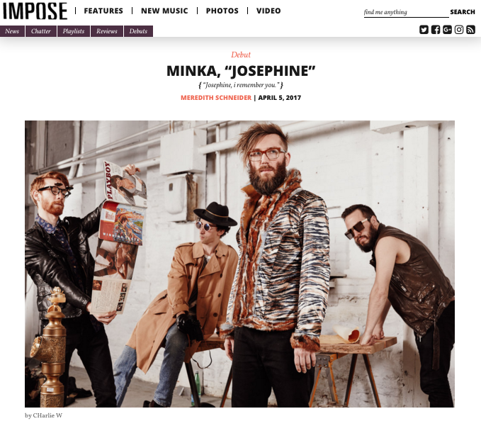 New dance track from MINKA on Impose 