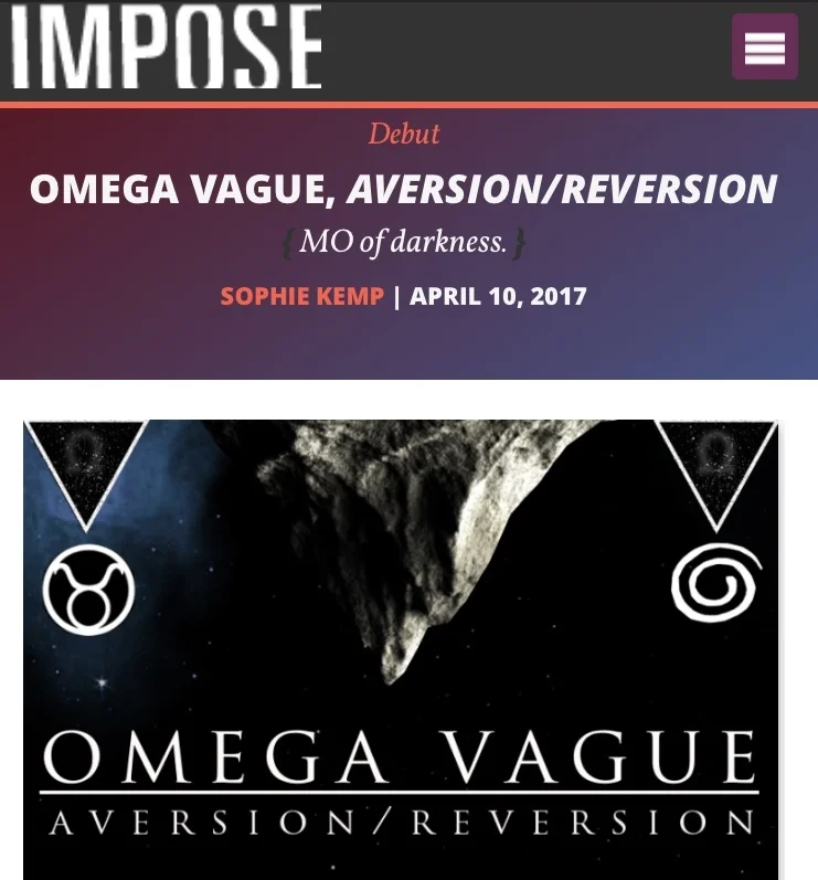Omega Vague share full stream of Aversion/Reversion LP