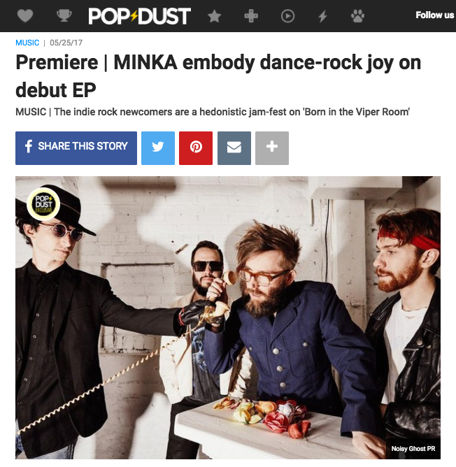 MINKA embody dance-rock joy on debut EP