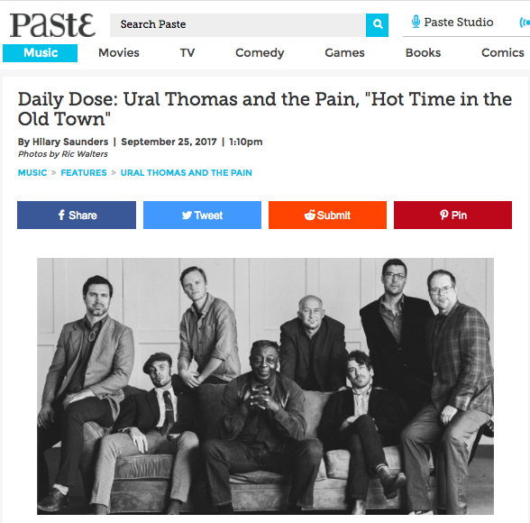 Ural Thomas shares new song for Transference LP at Paste