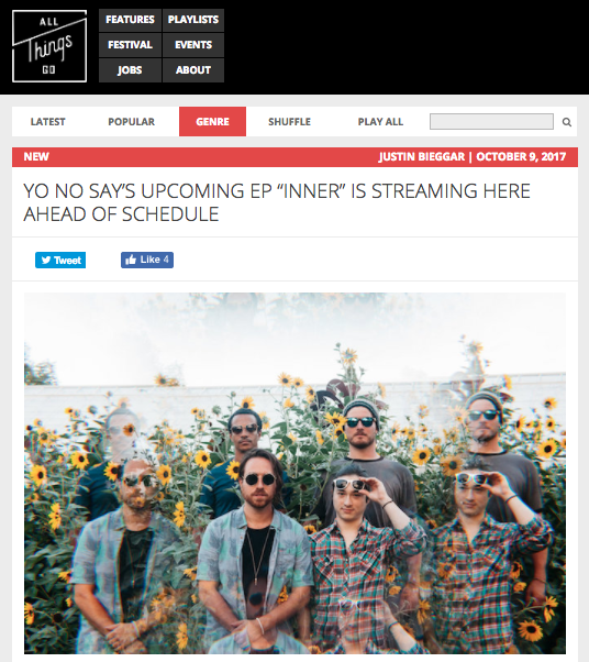 Yo No Say stream Inner EP ahead of Friday's release