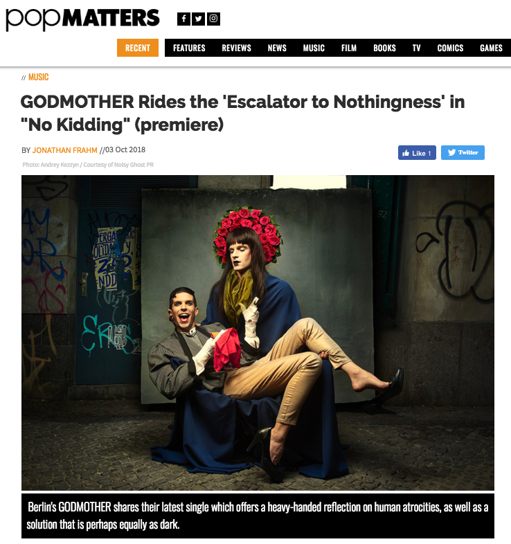 Godmother premiere new video at PopMatters
