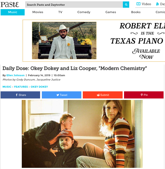 Okey Dokey team up again with Liz Cooper for a Valentine's Day treat