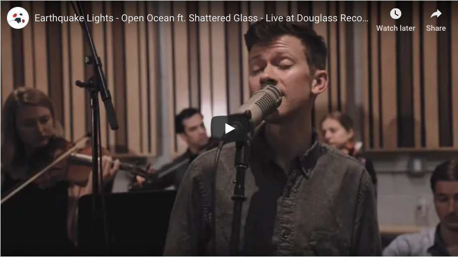 Earthquake Lights and Shattered Glass share studio recording of "Open Ocean"