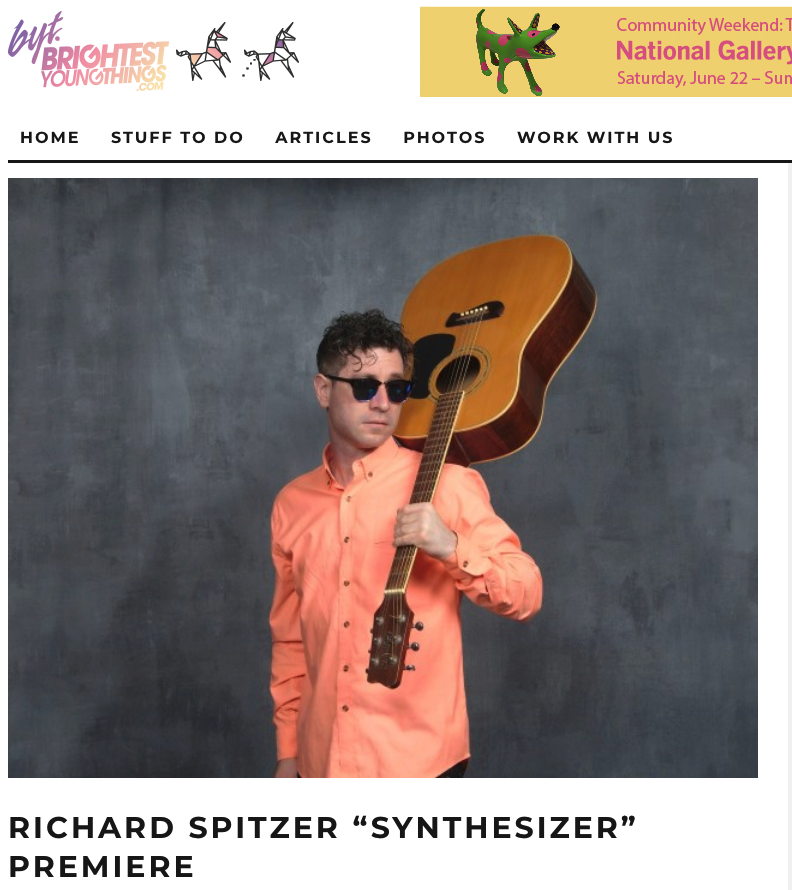 Richard Spitzer shares "Synthesizer" from upcoming LP