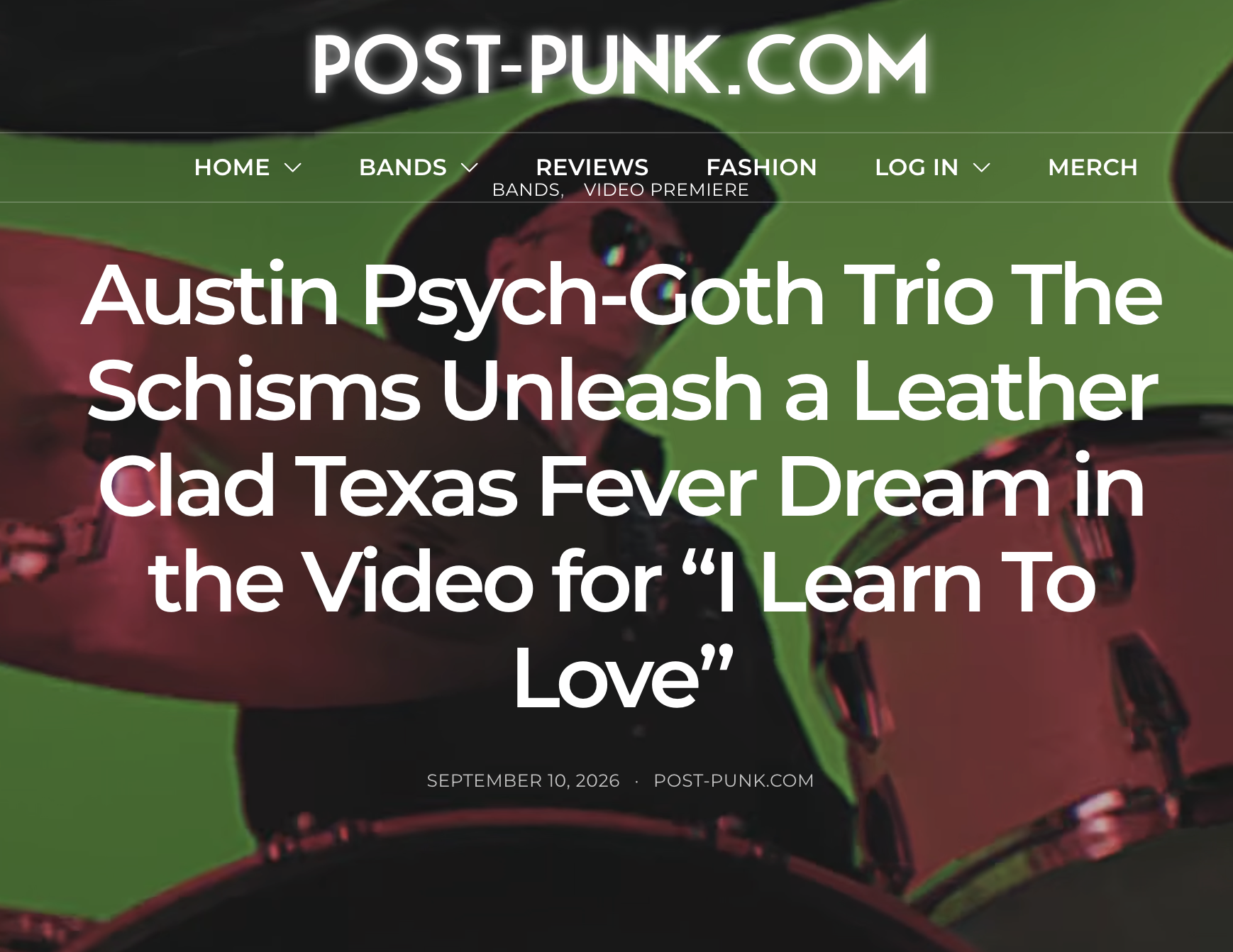 Austin psych rock trio The Schisms announce new EP, share first single