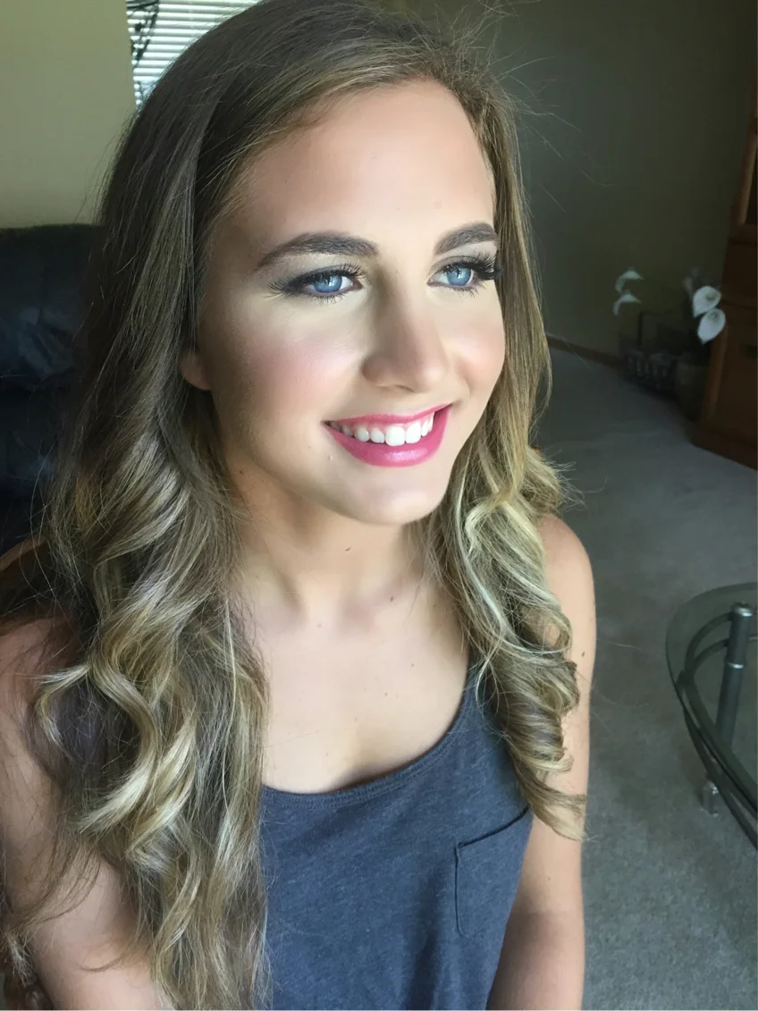Flawless Erica before prom. June.2015