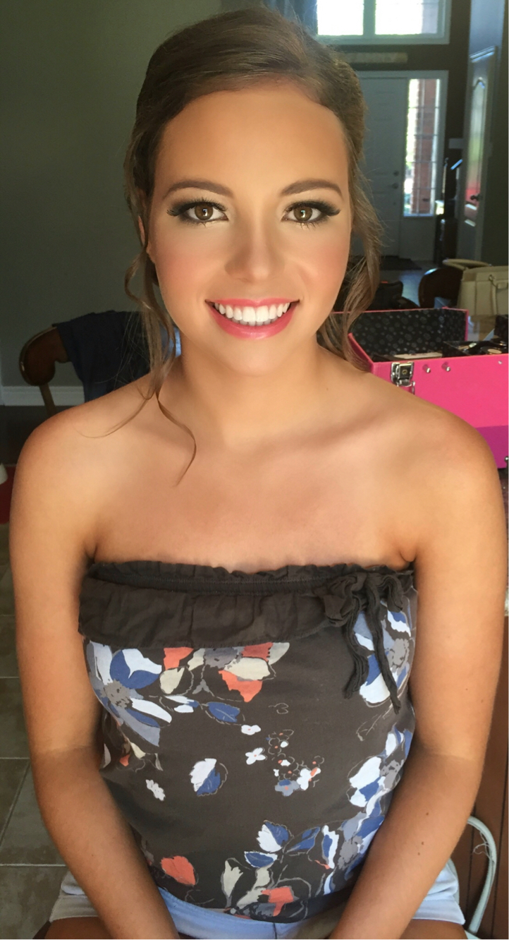 Prom makeup for the lovely Alex. June. 24th.2015.