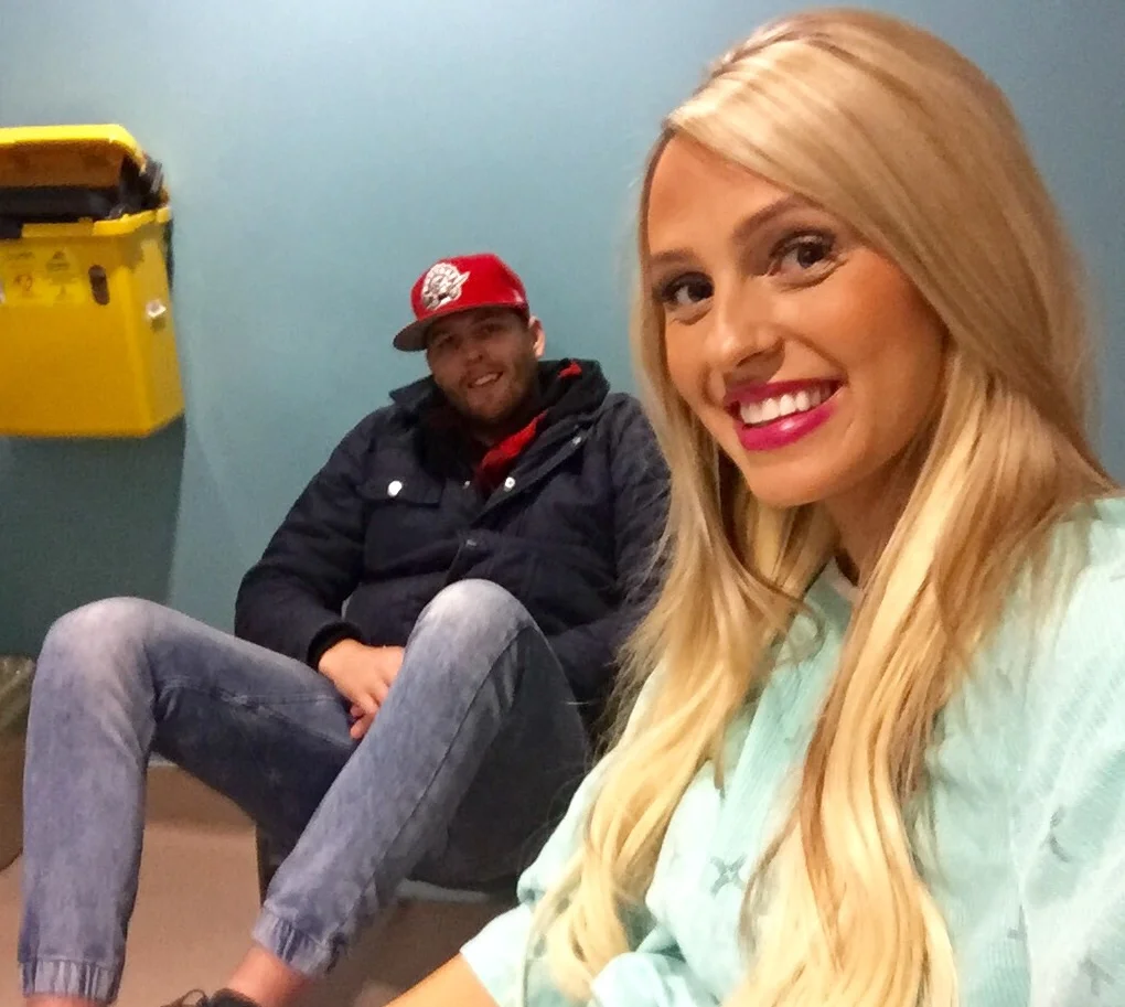 Waiting to get checked and admitted!