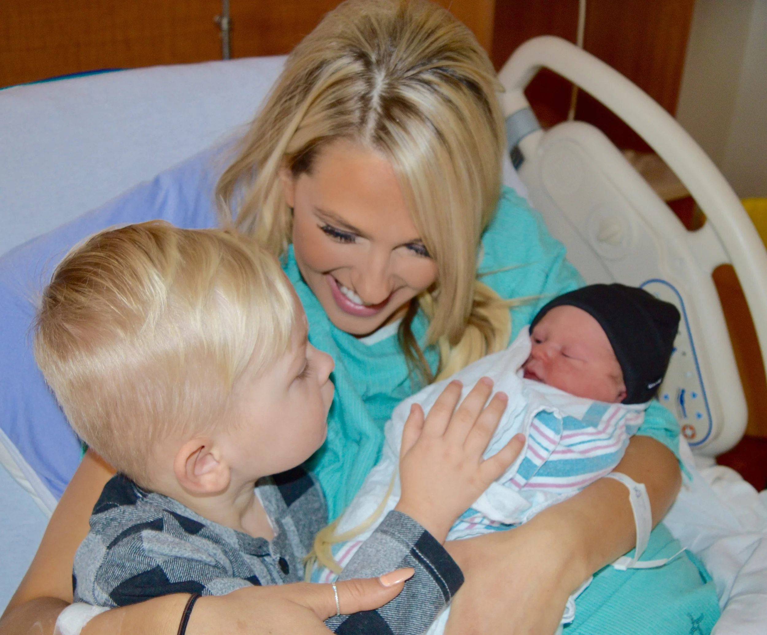 Sweetest moments when our boys first met!
