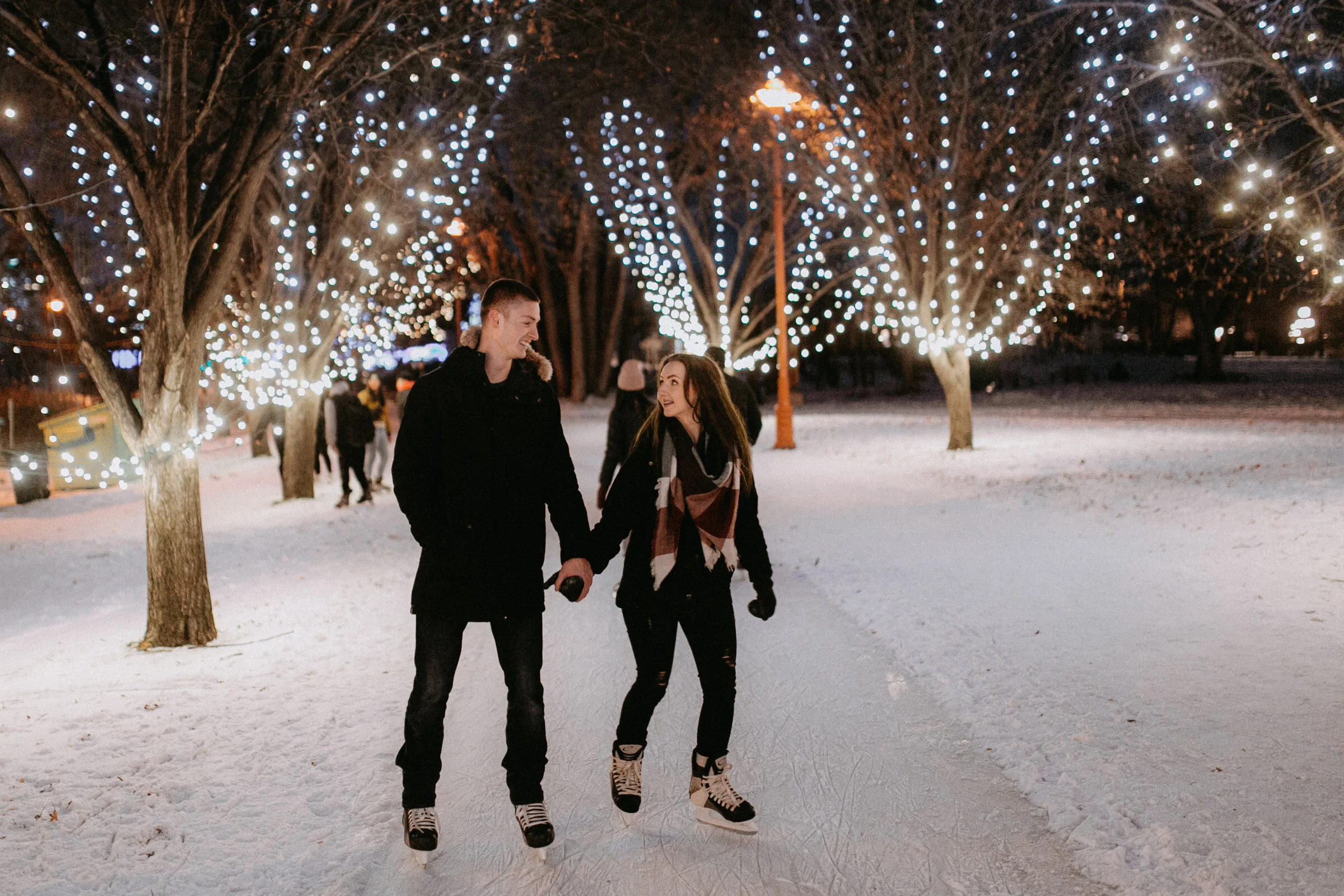 Skating at The Forks