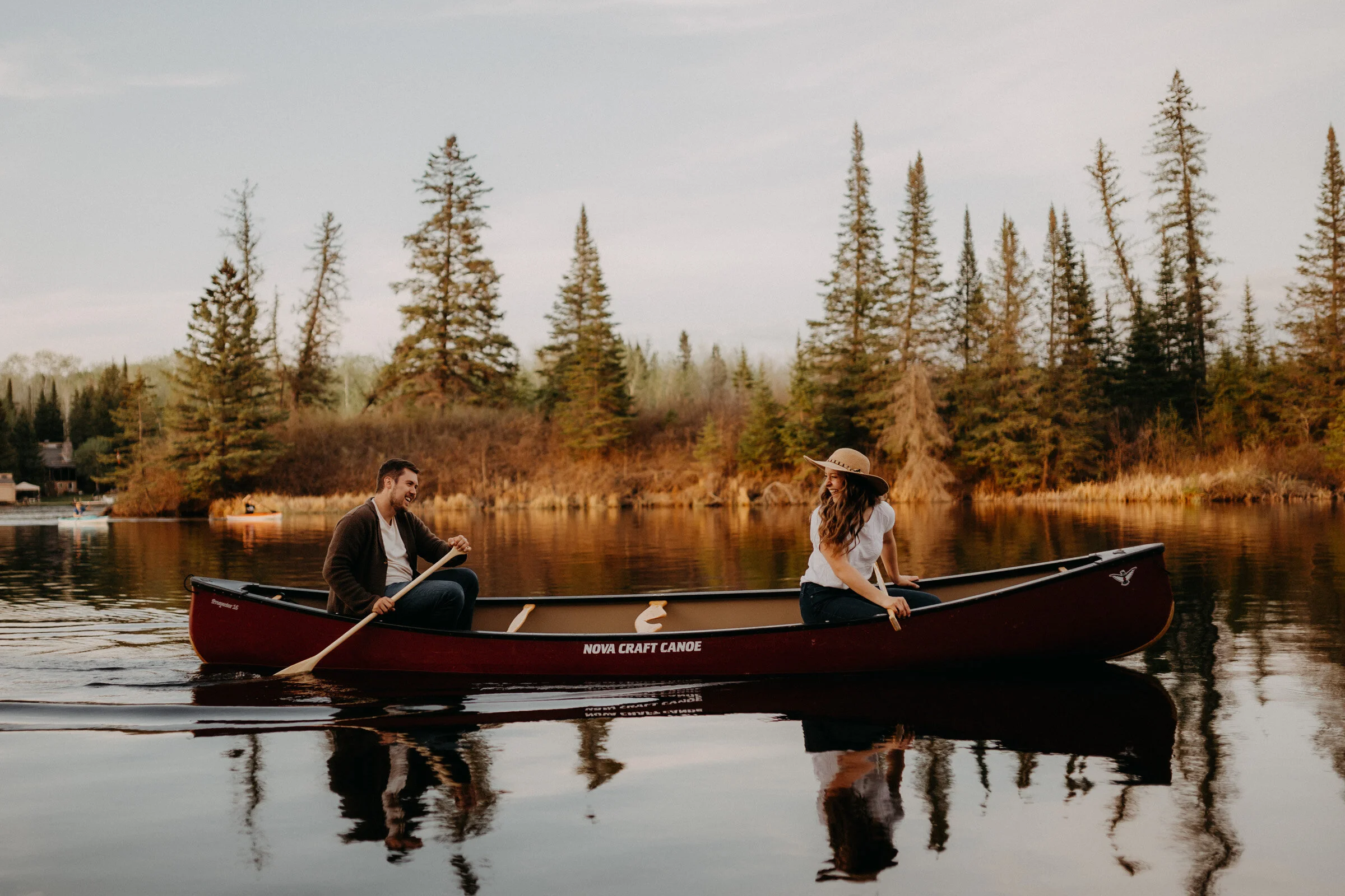 Canoeing Engagement Session