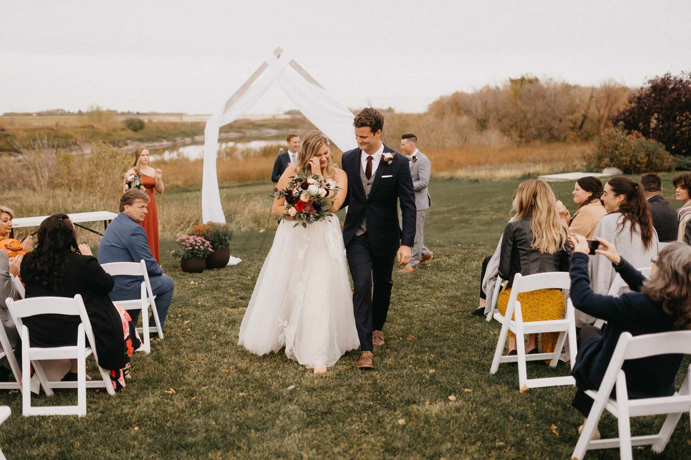 Fall Wedding at Starlit Point