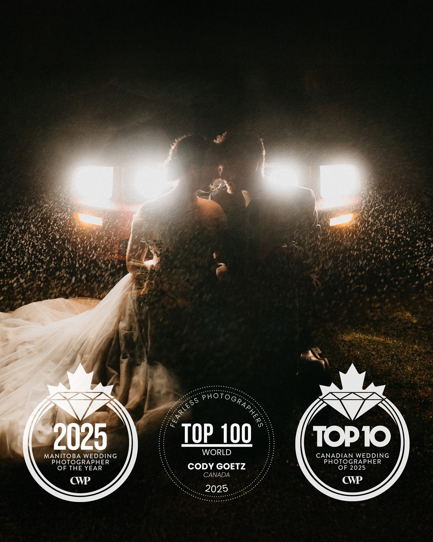 Honoured to place 2nd with Canadian Wedding Photographers and rank Top 100 with Fearless Photographers in 2025 🙏🏼

These recognitions mean a lot, but what matters most to me isn&rsquo;t the recognition itself, it&rsquo;s the people behind the image