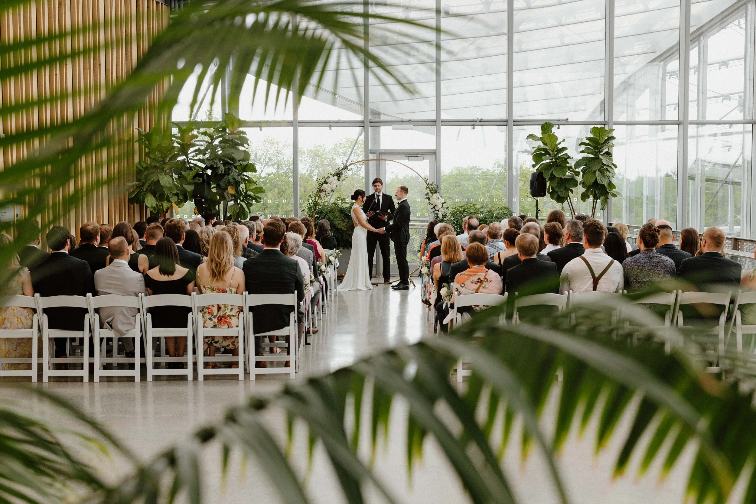 The leaf Assiniboine Park wedding ceremony.jpg