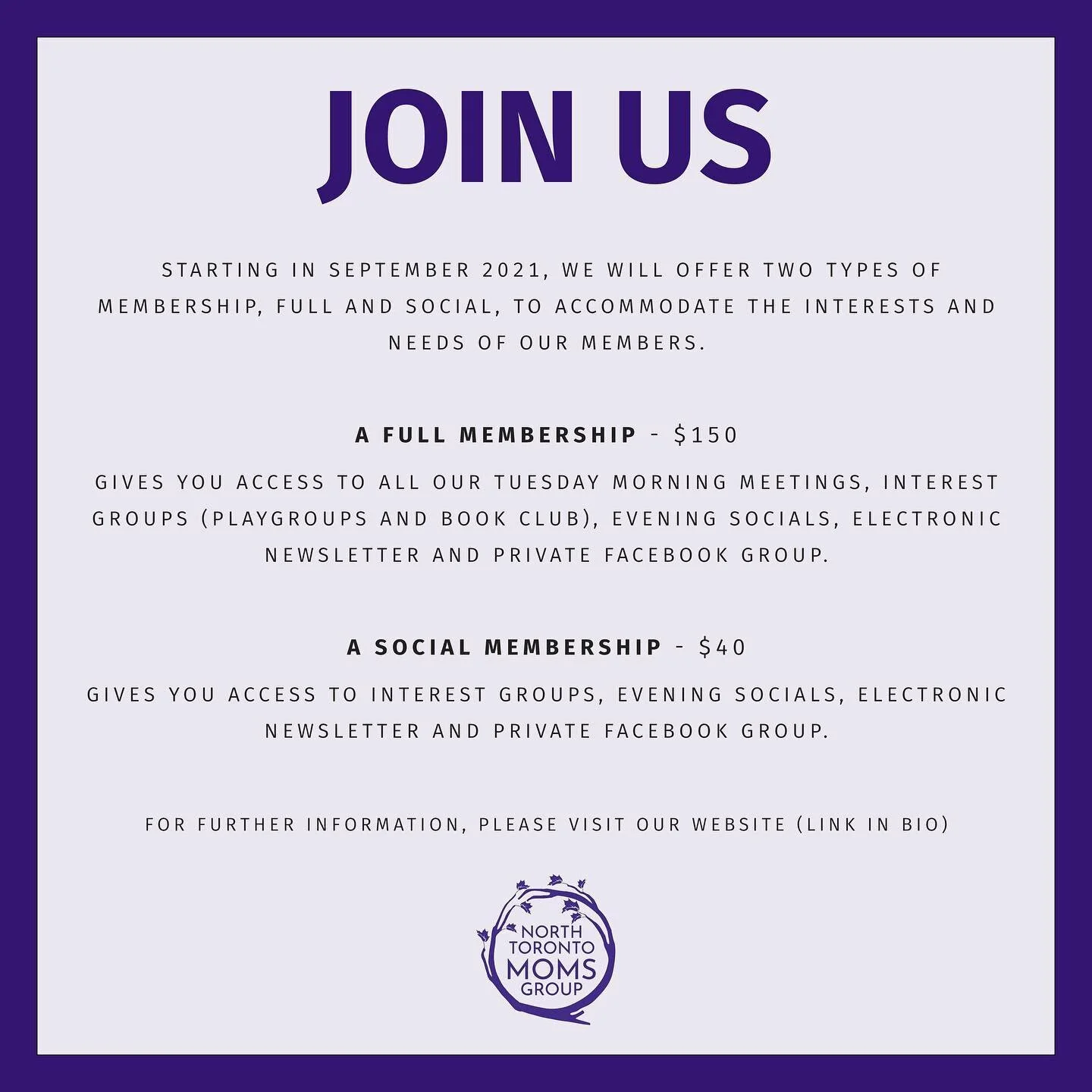 Come Mom with us this fall!! 
With September almost here, we can't wait to get this awesome group going again! Our Tuesday morning meetings will continue to be held at Woburn Avenue Playground through the end of September.  Planning is underway to re