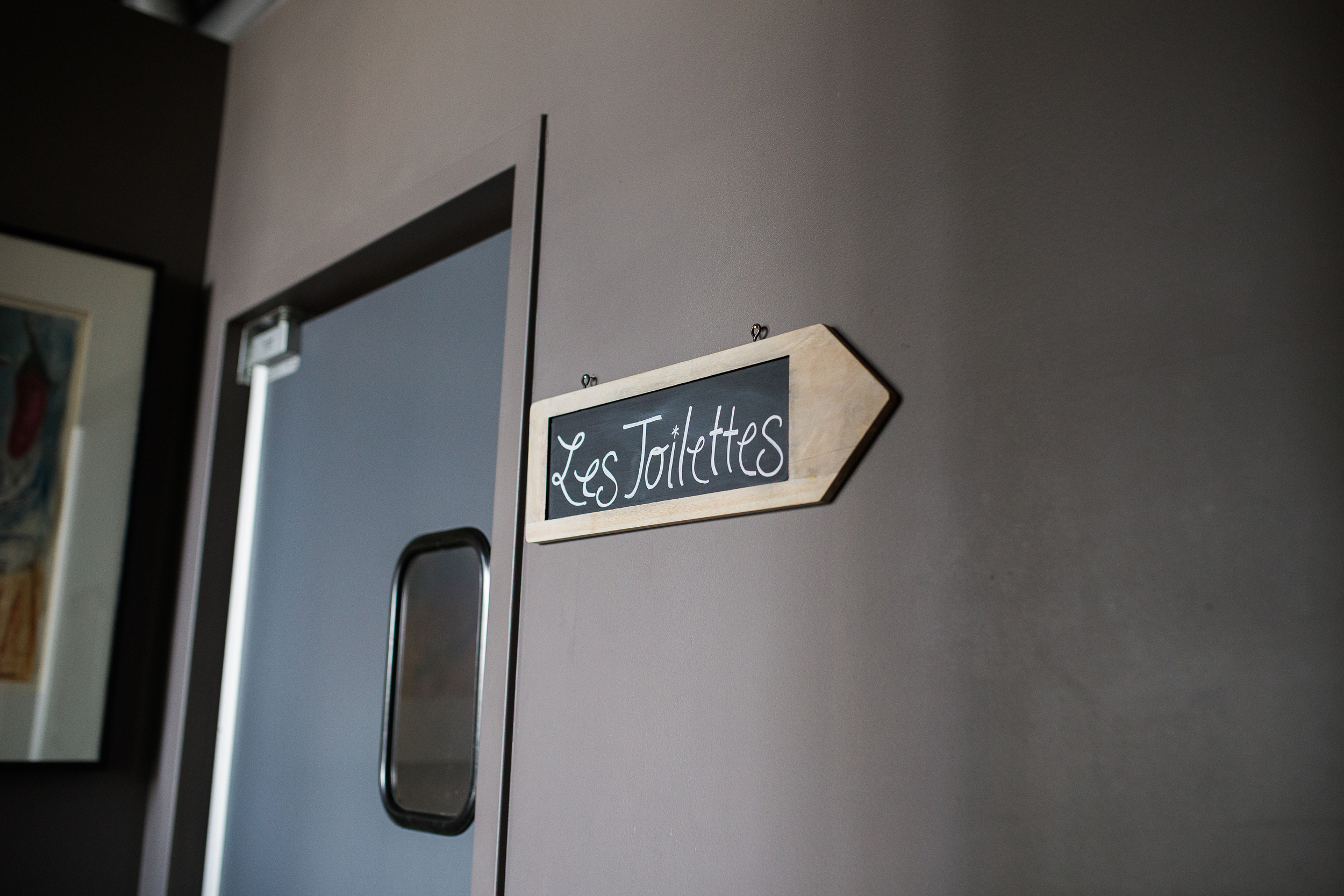 Coohills Wedding Photographer - french toilet sign