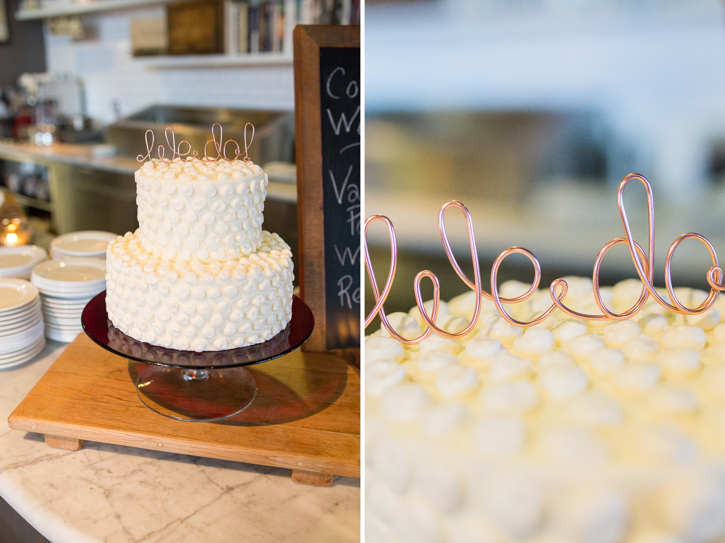 Coohills Wedding Photographer - We Do wedding copper cake topper