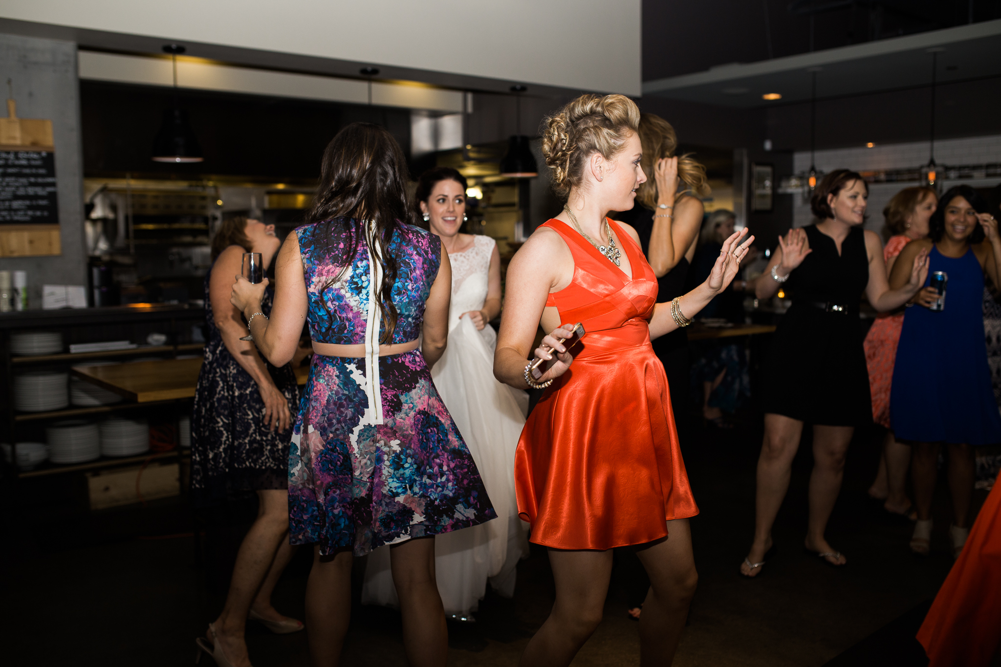 Coohills Wedding Photographer - dance party inside Coohills
