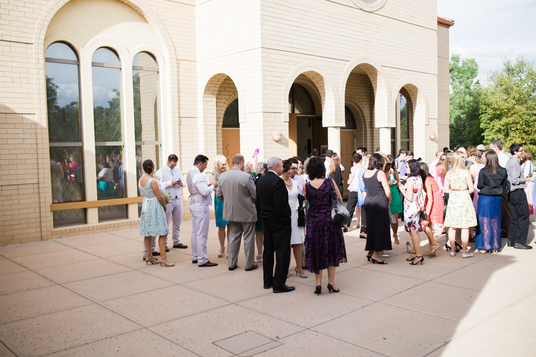 Colorado St Catherine's Church Wedding