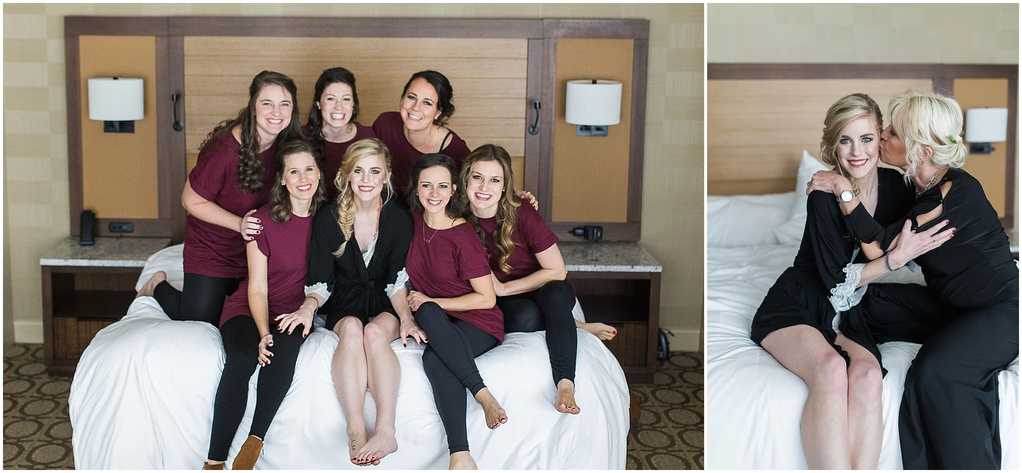 Colorado wedding maroon