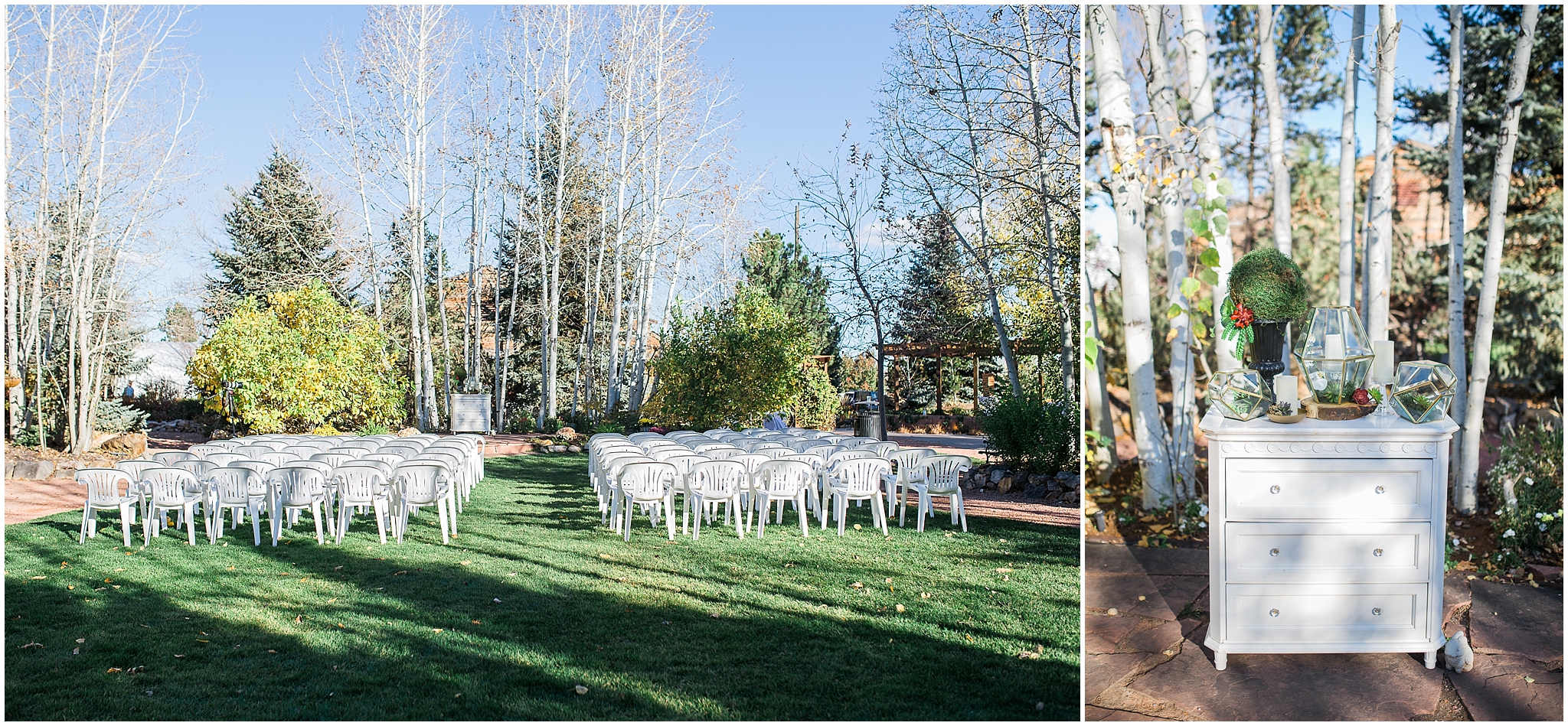 Church Ranch Event Center Fall Wedding